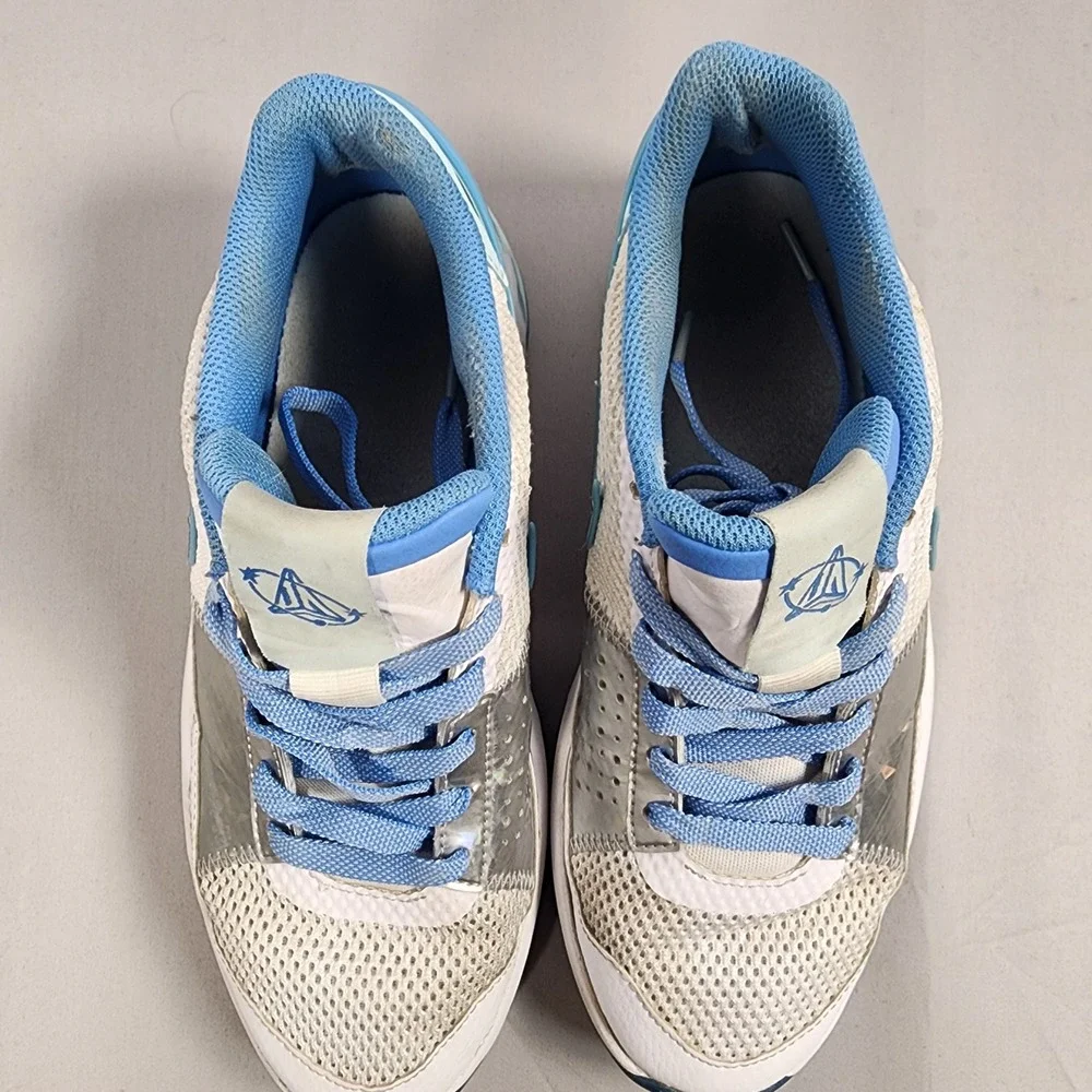 Nike Ja 1 GS Day One Blue White Silver Kids Basketball Shoes FJ1266-400 Size 7Y